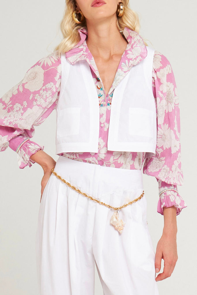 Gilet Karo - White