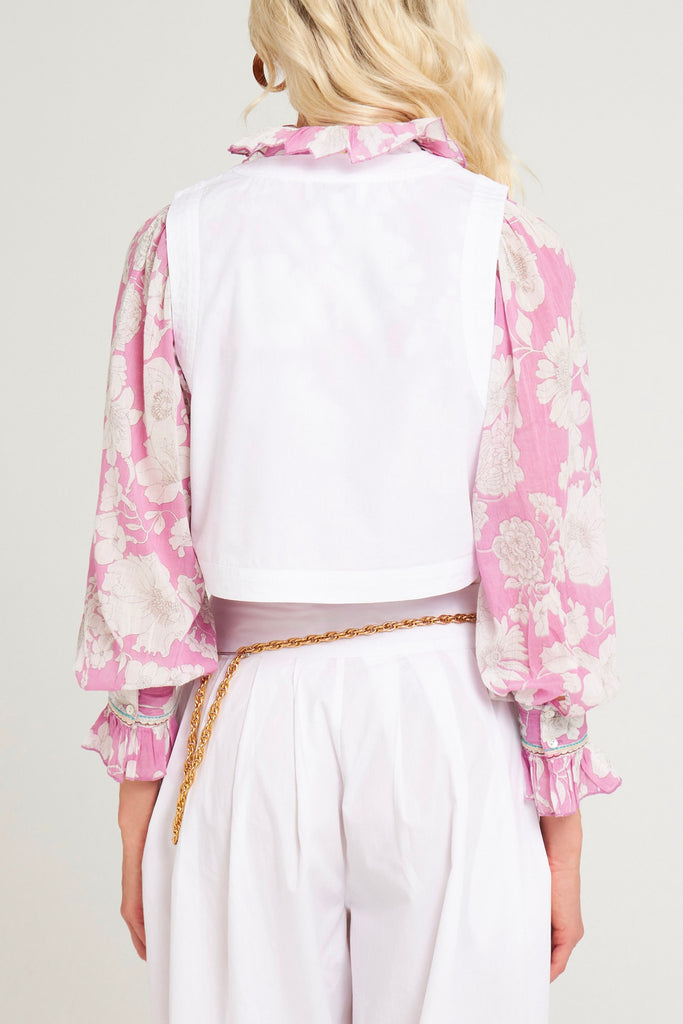 Gilet Karo - White