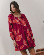 Robe Courte Kassis - Pivoine