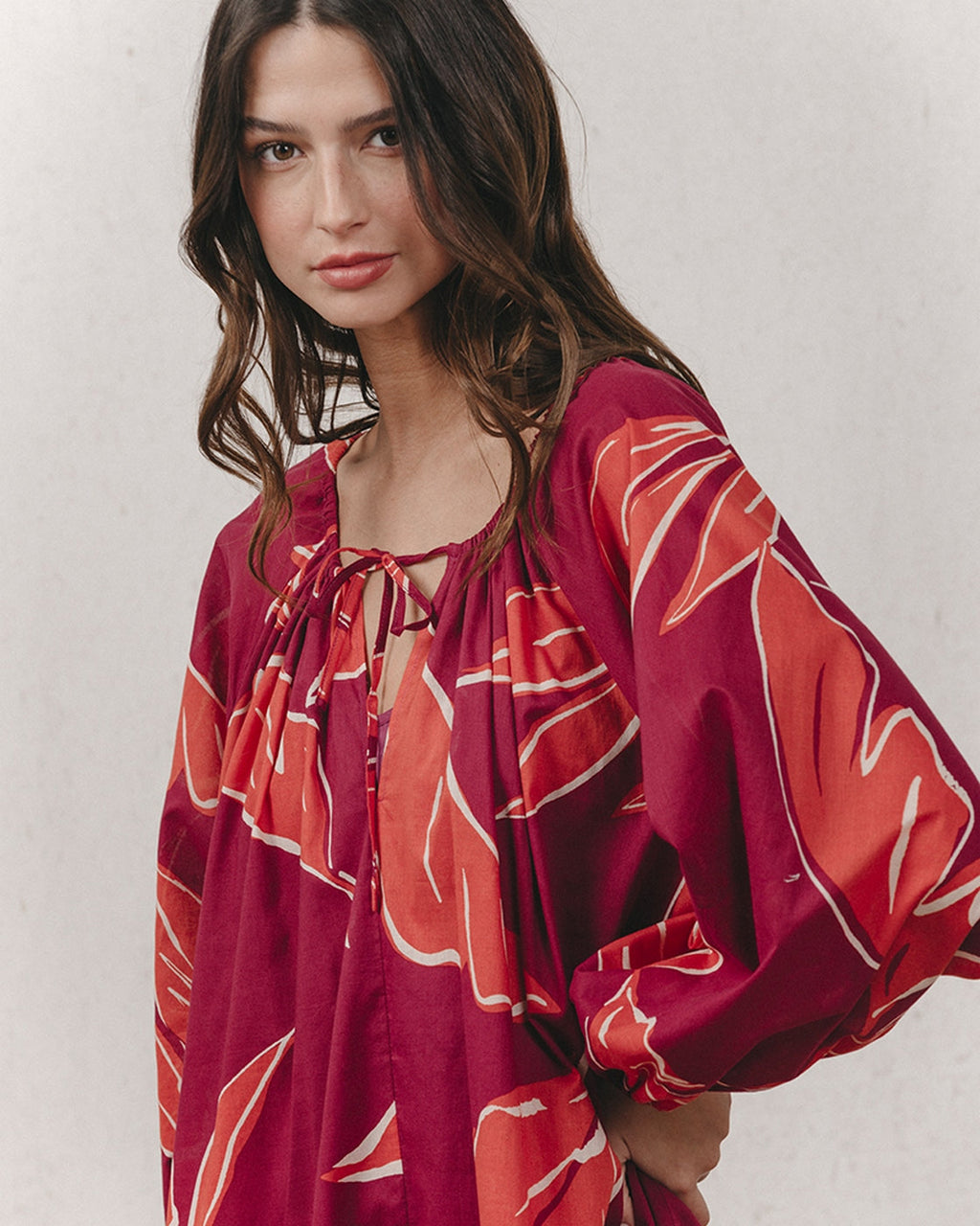 Robe Courte Kassis - Pivoine