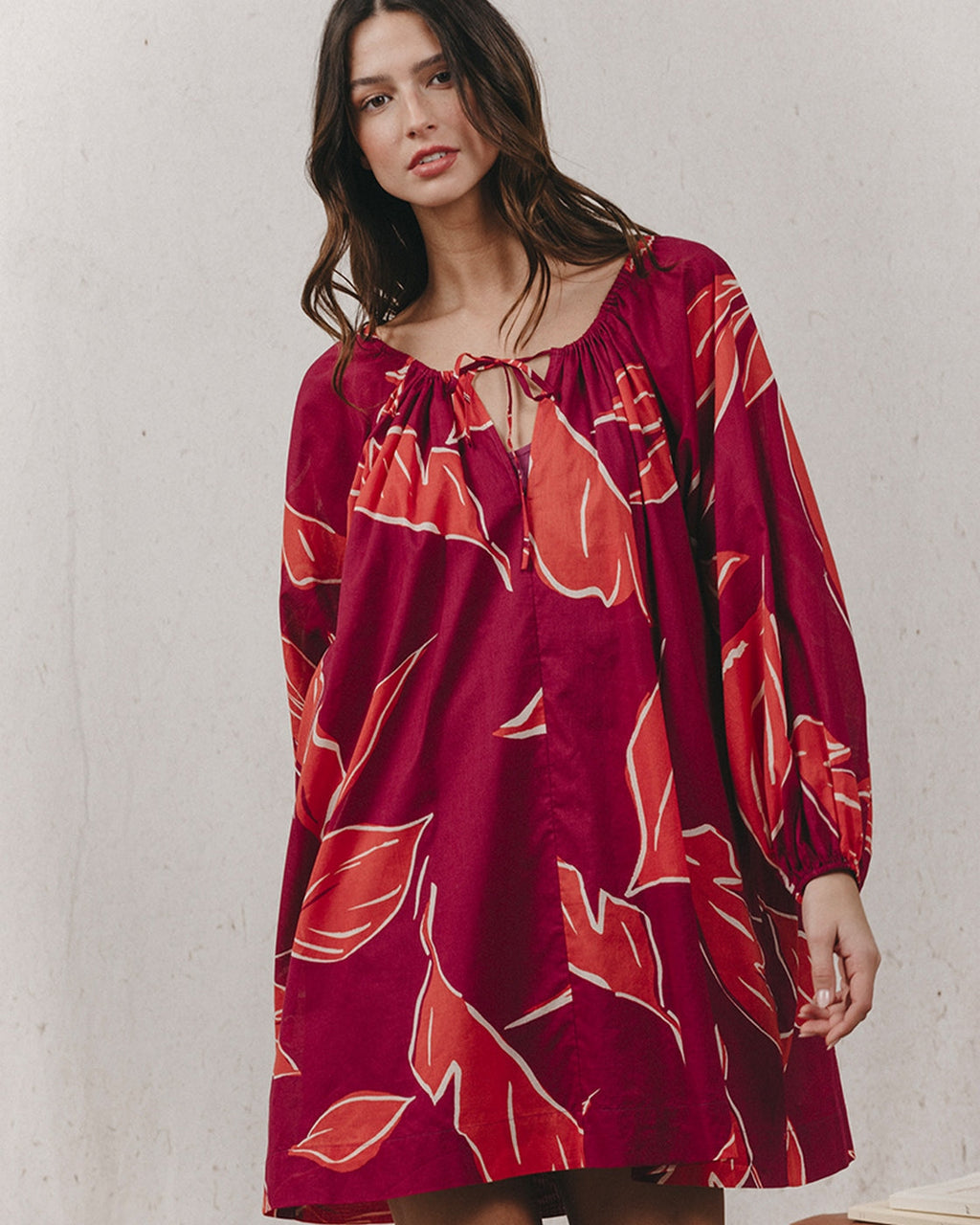 Robe Courte Kassis - Pivoine