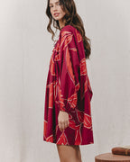 Robe Courte Kassis - Pivoine