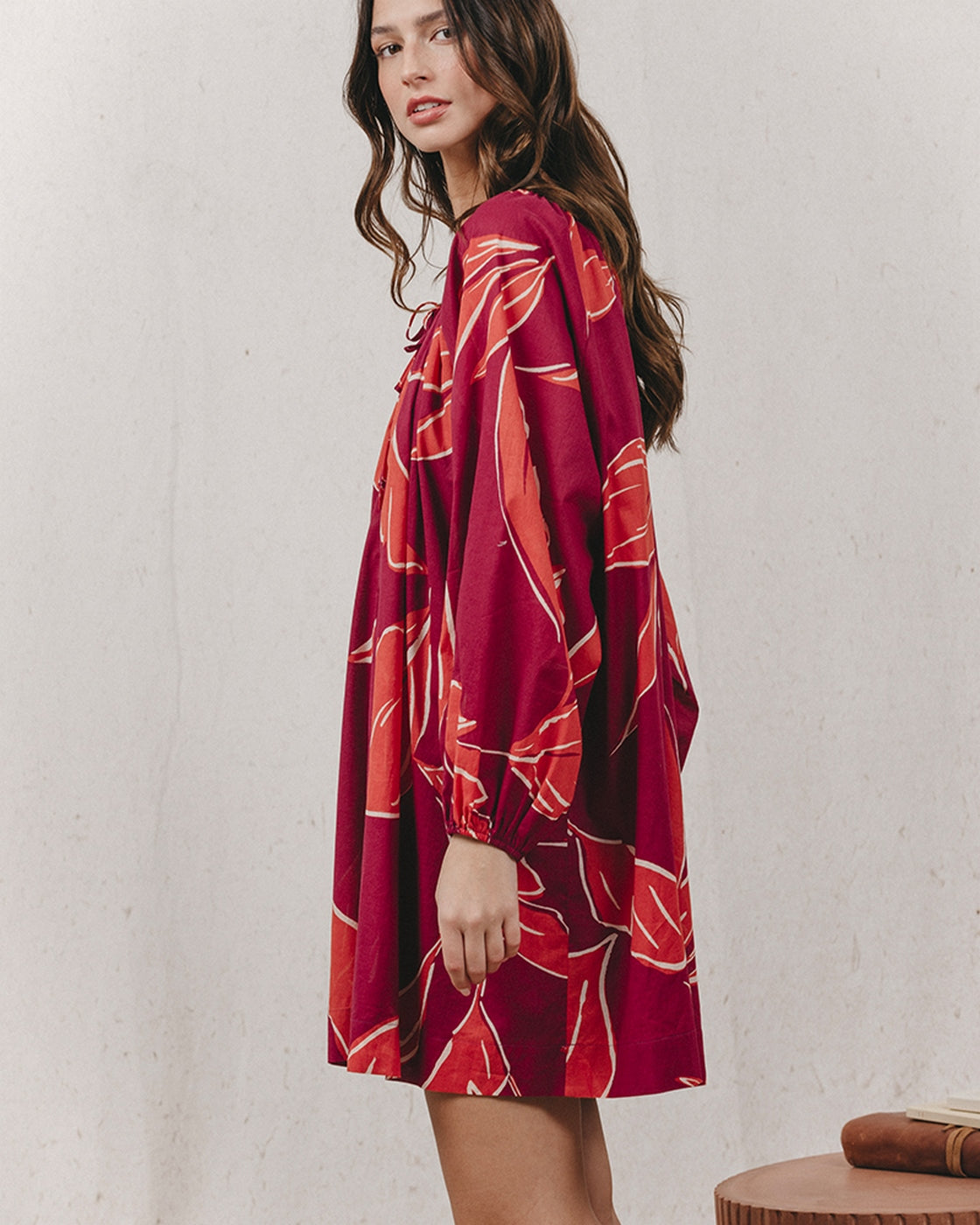 Robe Courte Kassis - Pivoine