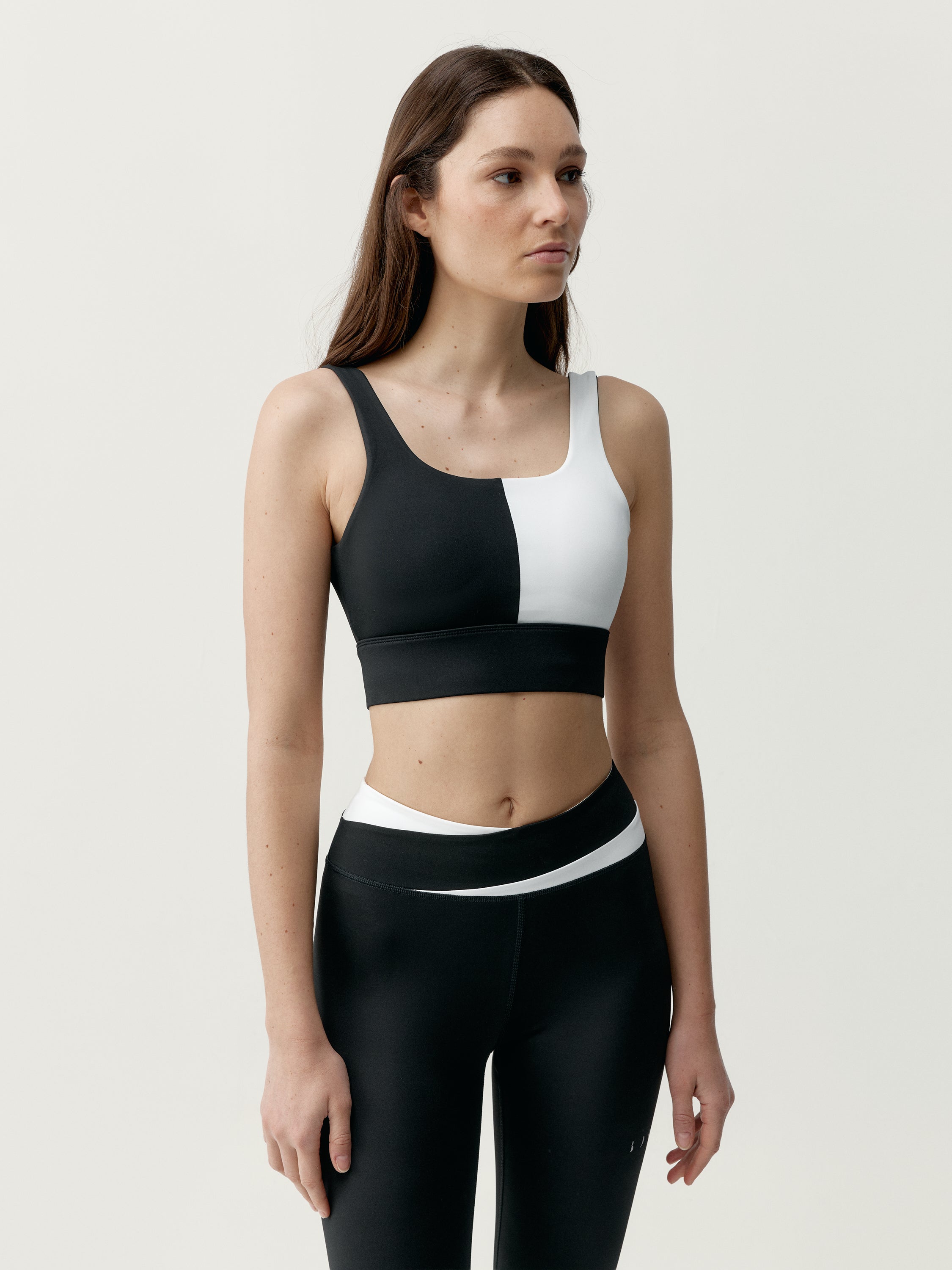 Top Kate - Black/Off White - Femme