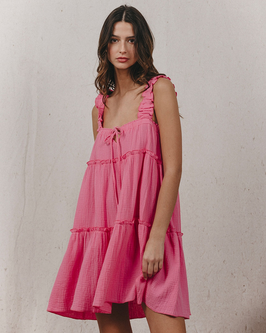 Robe Courte Kawai - Rose