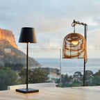 Kelly - Lampe De Table Sans Fil - Acier - Noir