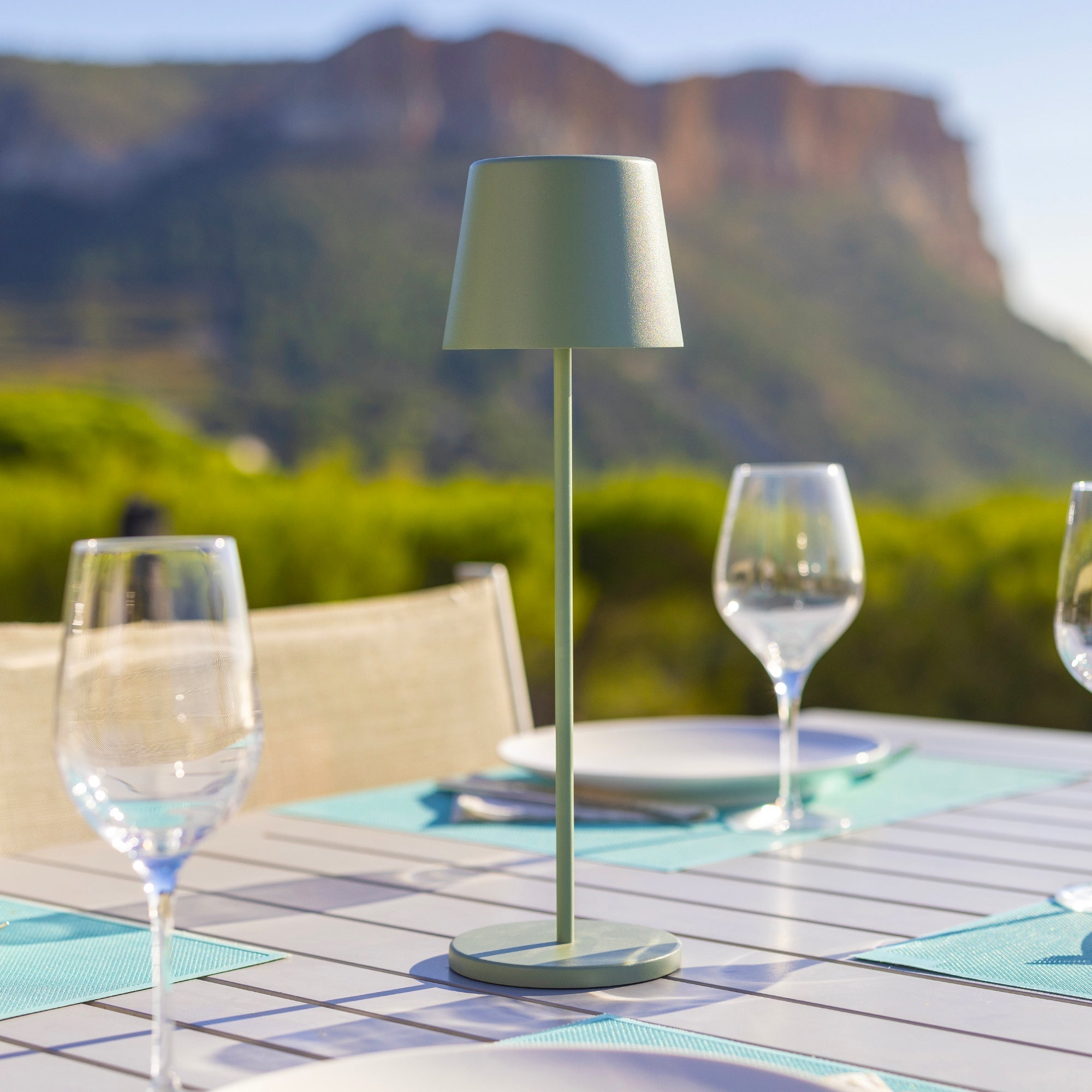 Lampe De Table Sans Fil - 6X Kelly Olive