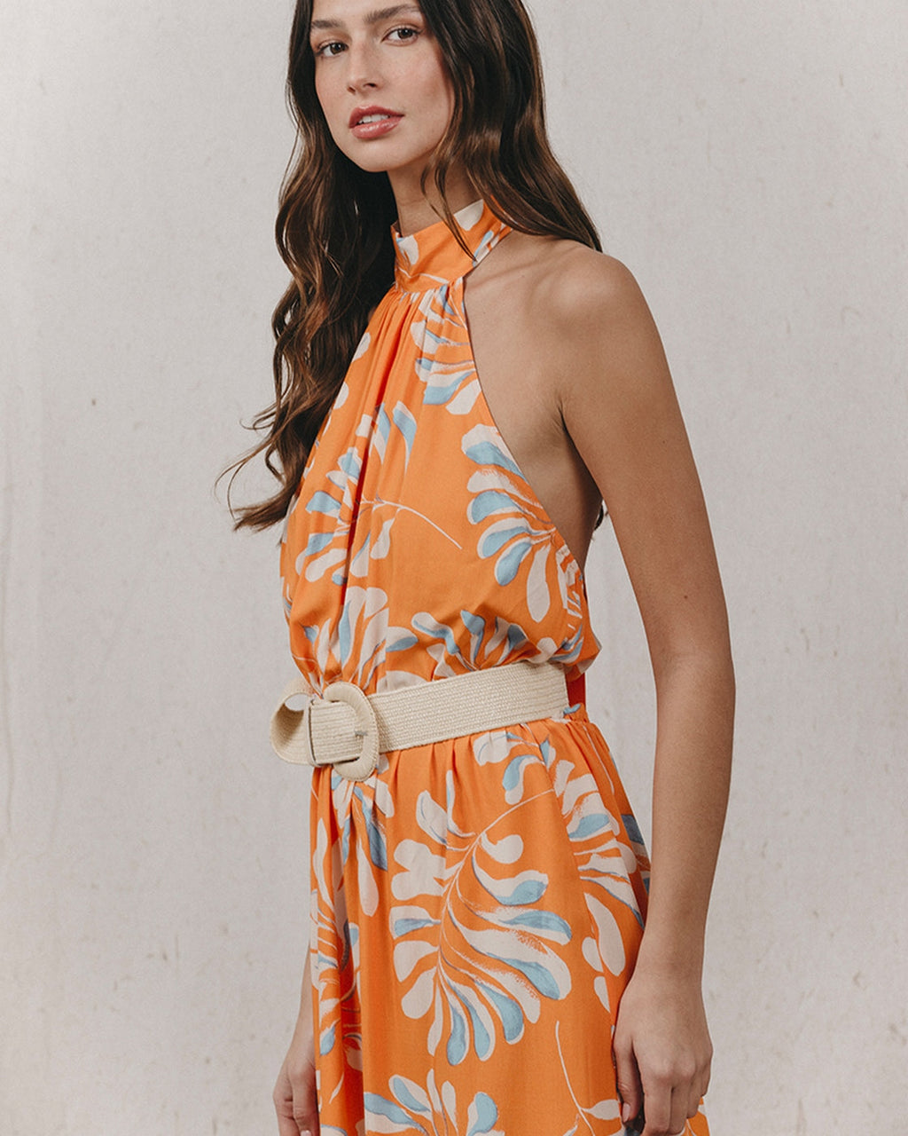 Robe Longue Kendall - Orange
