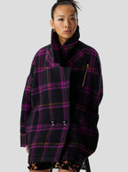 Manteau Caban Ken En Laine District Wineberry