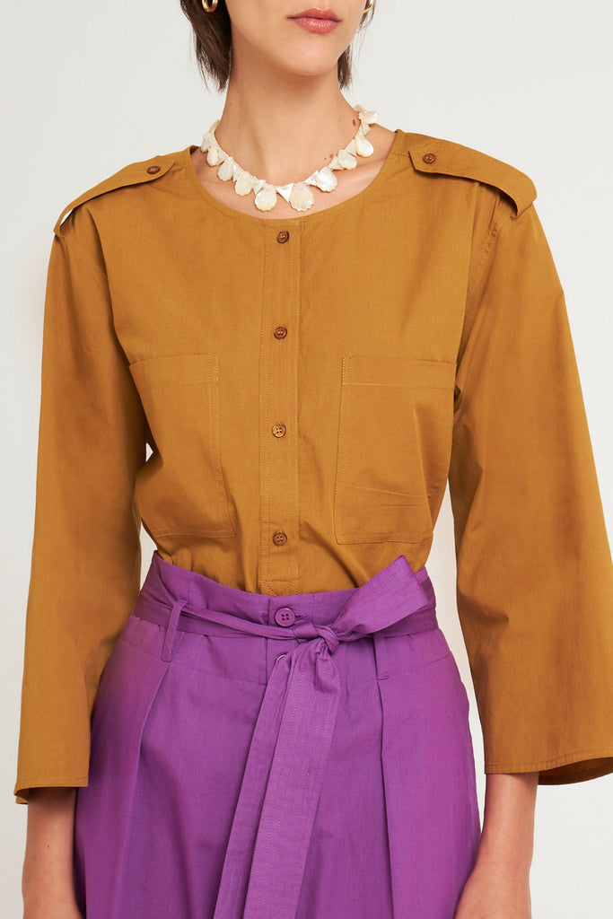 Blouse Ketty - Kaki