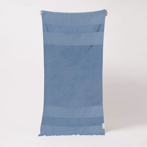 Serviette De Plage Summer Stripe - Bleu