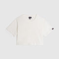 Tee-Shirt Crop Logo - Off White - Fille