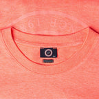 Tee-Shirt Crop Logo - Rose Fluo - Fille