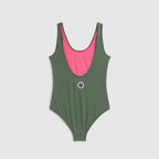 Maillot De Bain 1 Pièce Cancun - Army - Fille