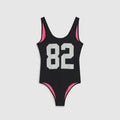 Maillot De Bain 1 Pièce Cancun - Black - Fille