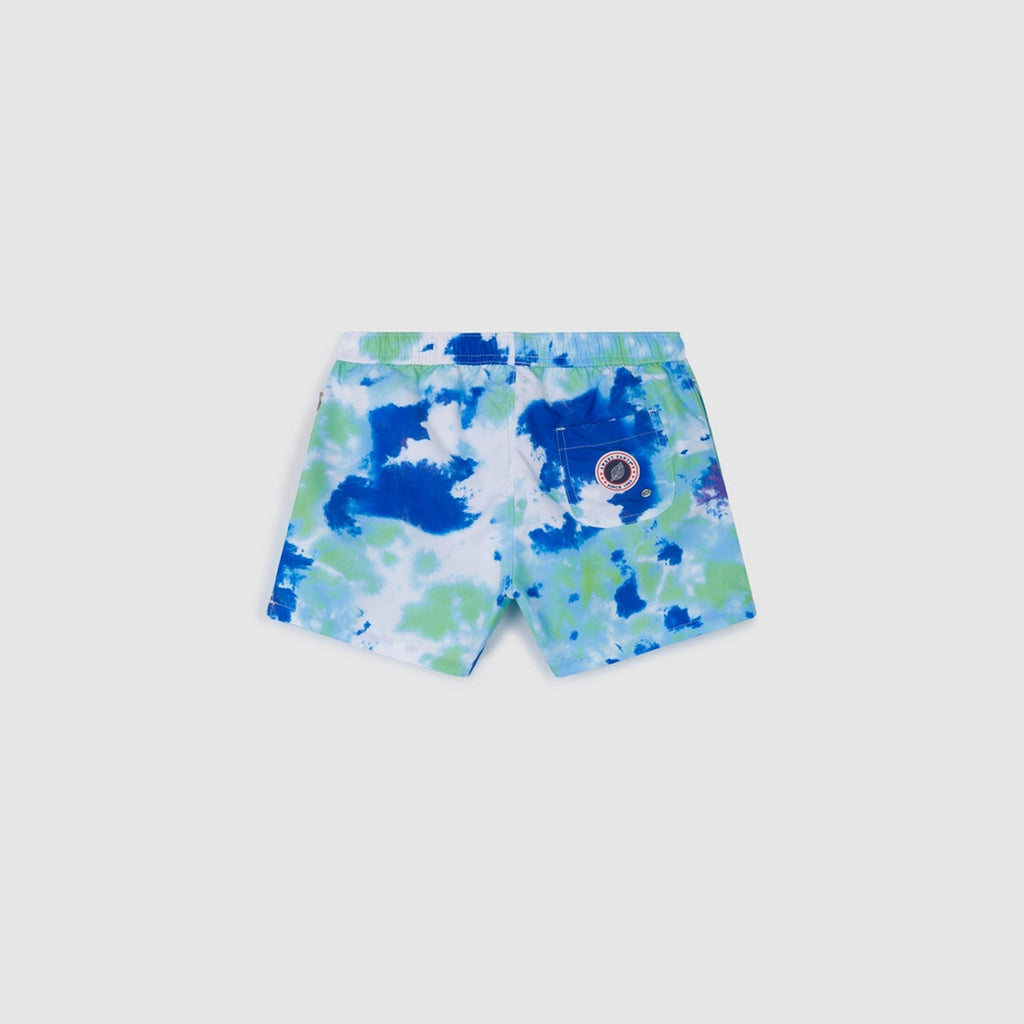 Short Happy Print - Tie & Dye Lagoon - Homme