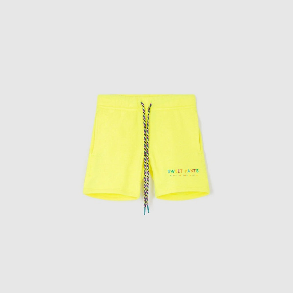 Bermuda Rainbow Prime - Neon Yellow - Enfant Mixte