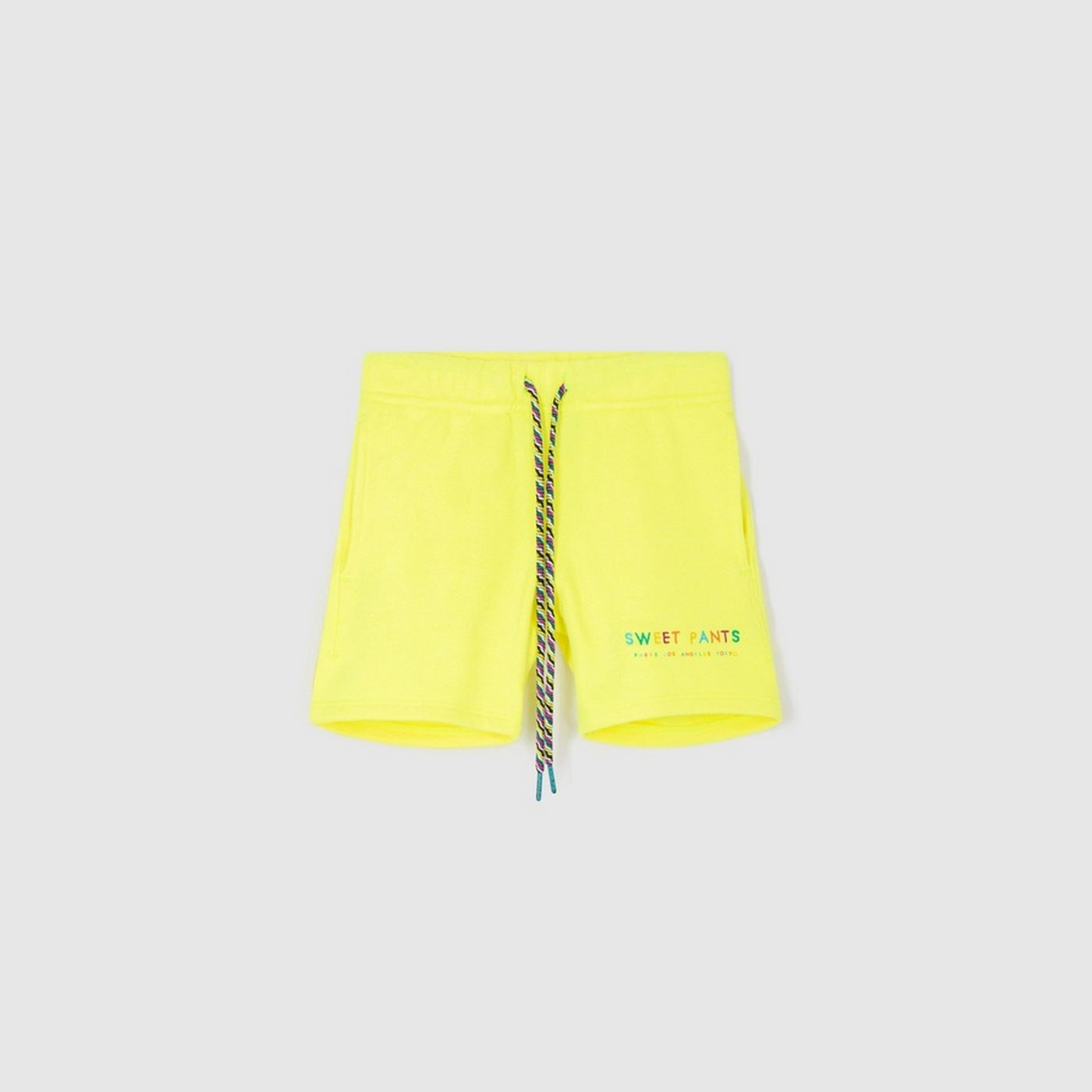 Bermuda Rainbow Prime - Neon Yellow - Enfant Mixte