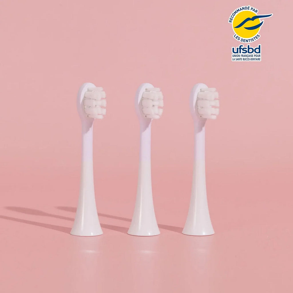 Têtes De Brosse (X3) - Enfant - Blanches