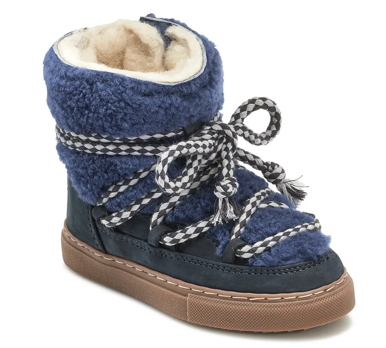 Bottes Kids Sneaker Curly - Blue