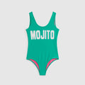 Maillot De Bain 1 Pièce Cancun - Saphir - Fille
