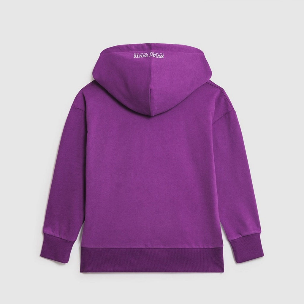 Sweat Classic - Dark Purple - Enfant Mixte