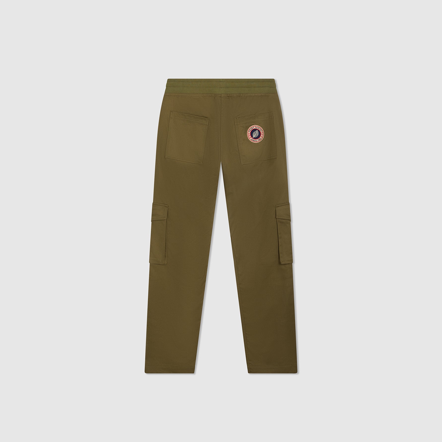Pantalon En Toile Bord Cote - Kaki - Enfant