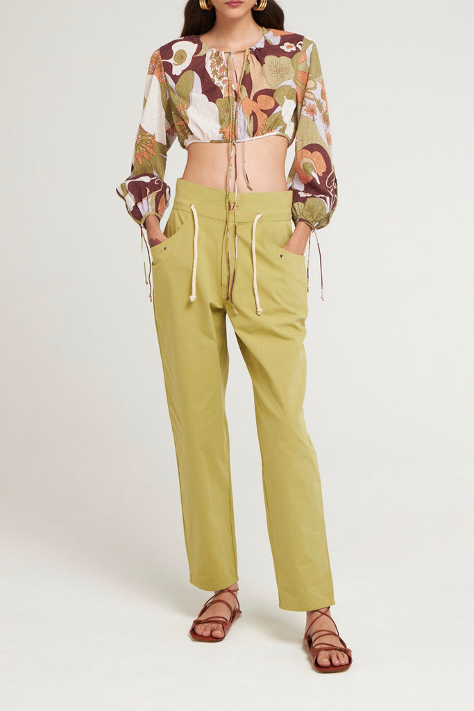 Pantalon Kim - Kaki