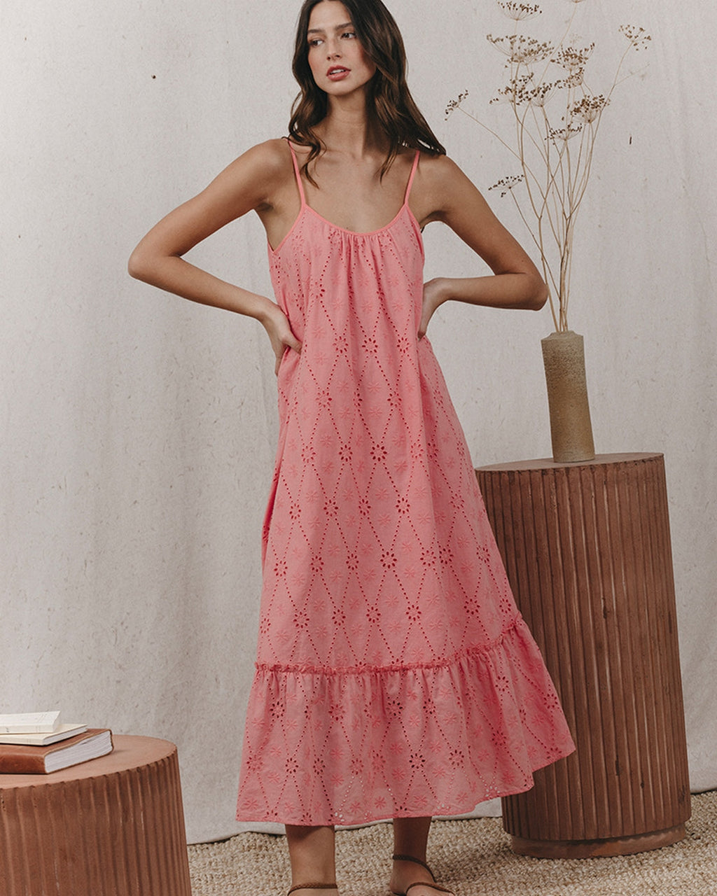 Robe Longue Kinzzy - Rose