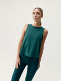 T-Shirt Kishi - Deep Green - Femme