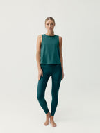 T-Shirt Kishi - Deep Green - Femme
