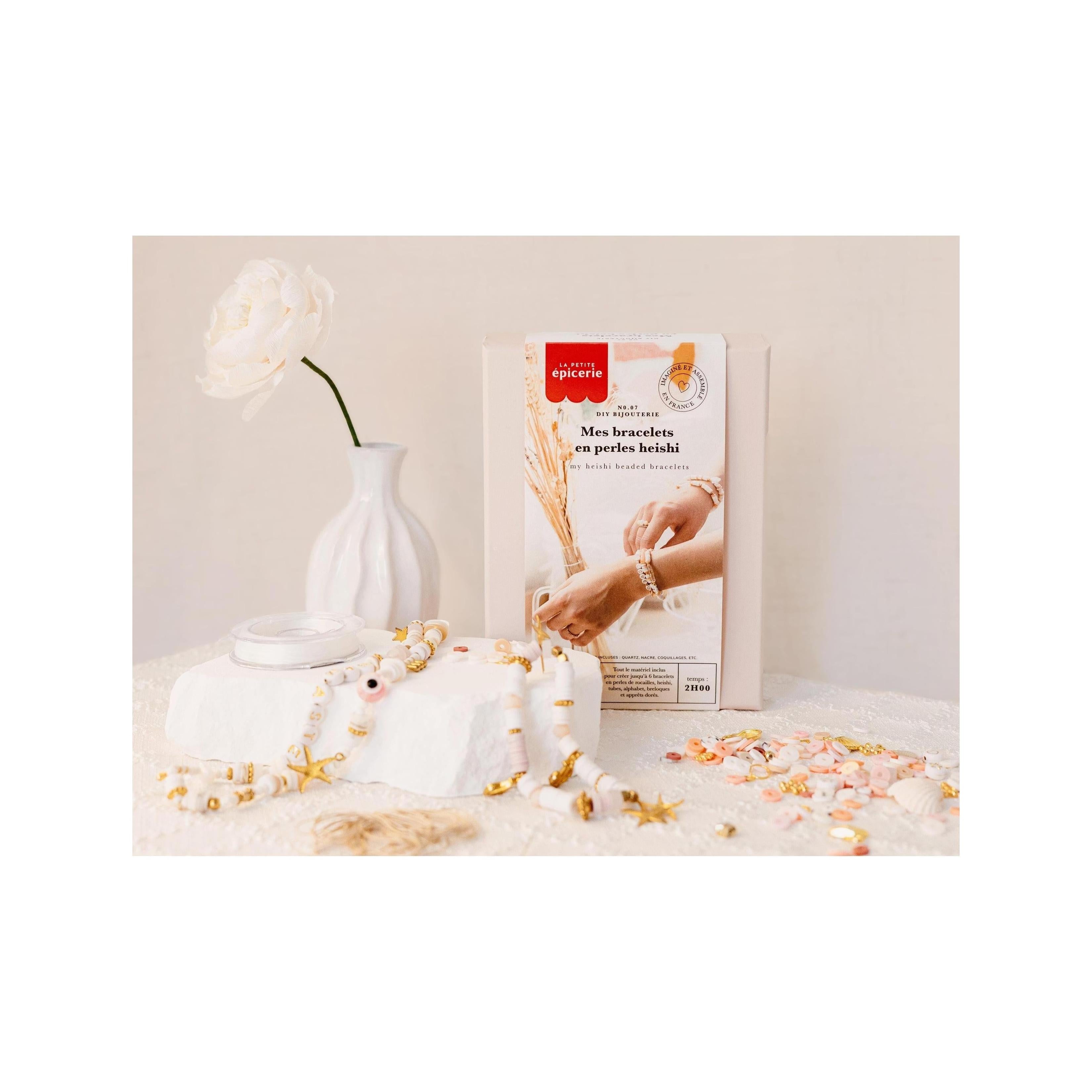 Kit Diy Bijouterie - Mes Bracelets En Perles Heishi