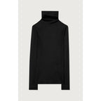Tee-Shirt Ajusté Manches Longues - Noir - Enfant