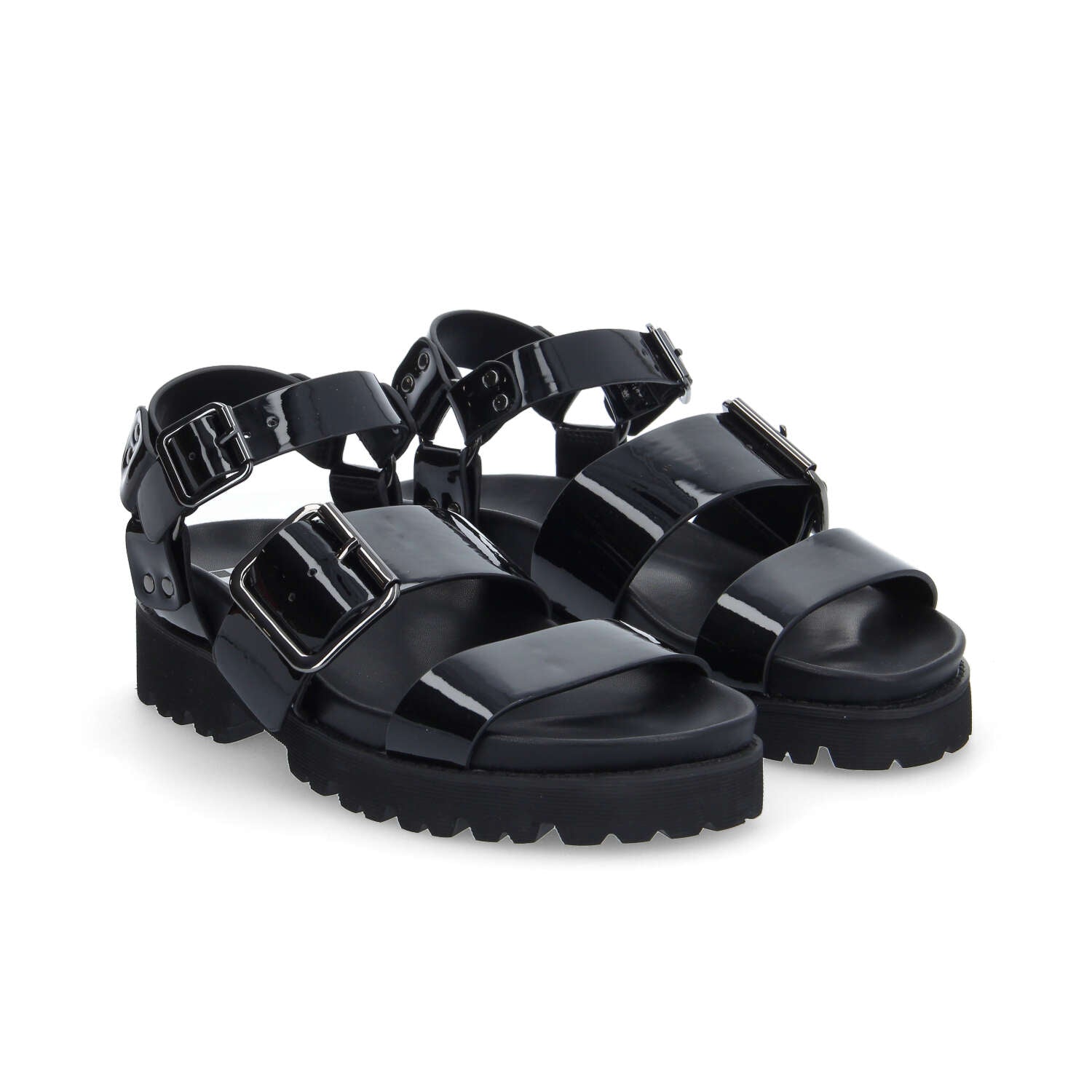 Sandales June - Noir