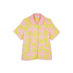 Chemise Flower Intarsia