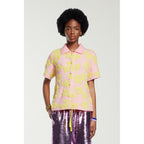 Chemise Flower Intarsia
