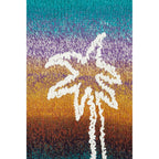 Pull Hand Embroidered Palm Tree