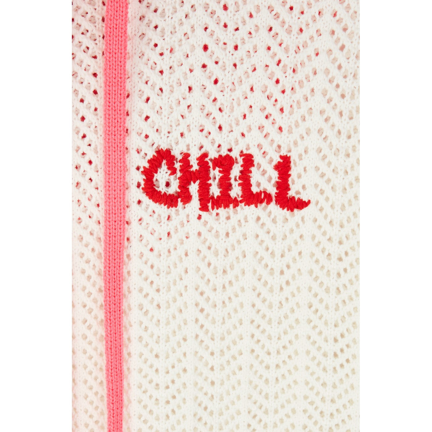 Sweat Pointelle Lace-Knit Organic-Cotton