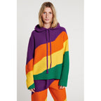 Sweat Wavey Stripe Intarsia