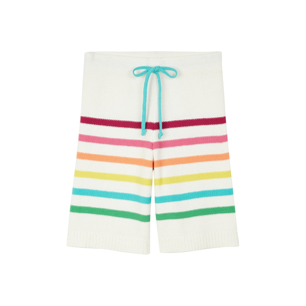 Short Rainbow Stripeted