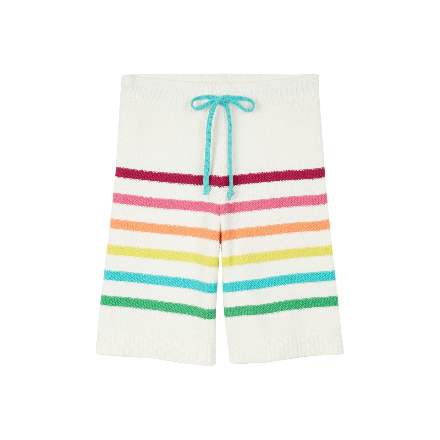 Short Rainbow Stripeted