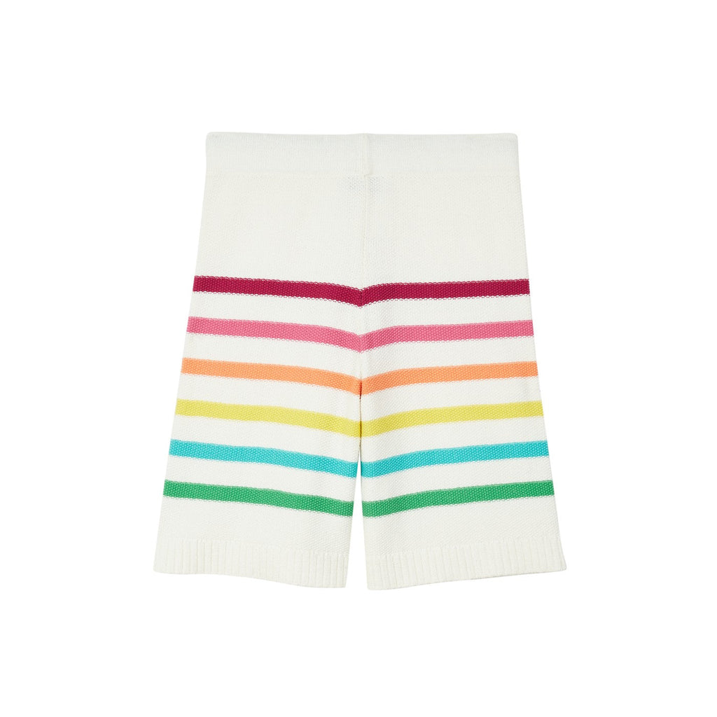 Short Rainbow Stripeted