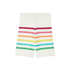 Short Rainbow Stripeted