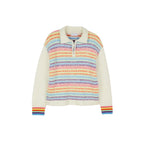 Polo Stripe Stitch Polo