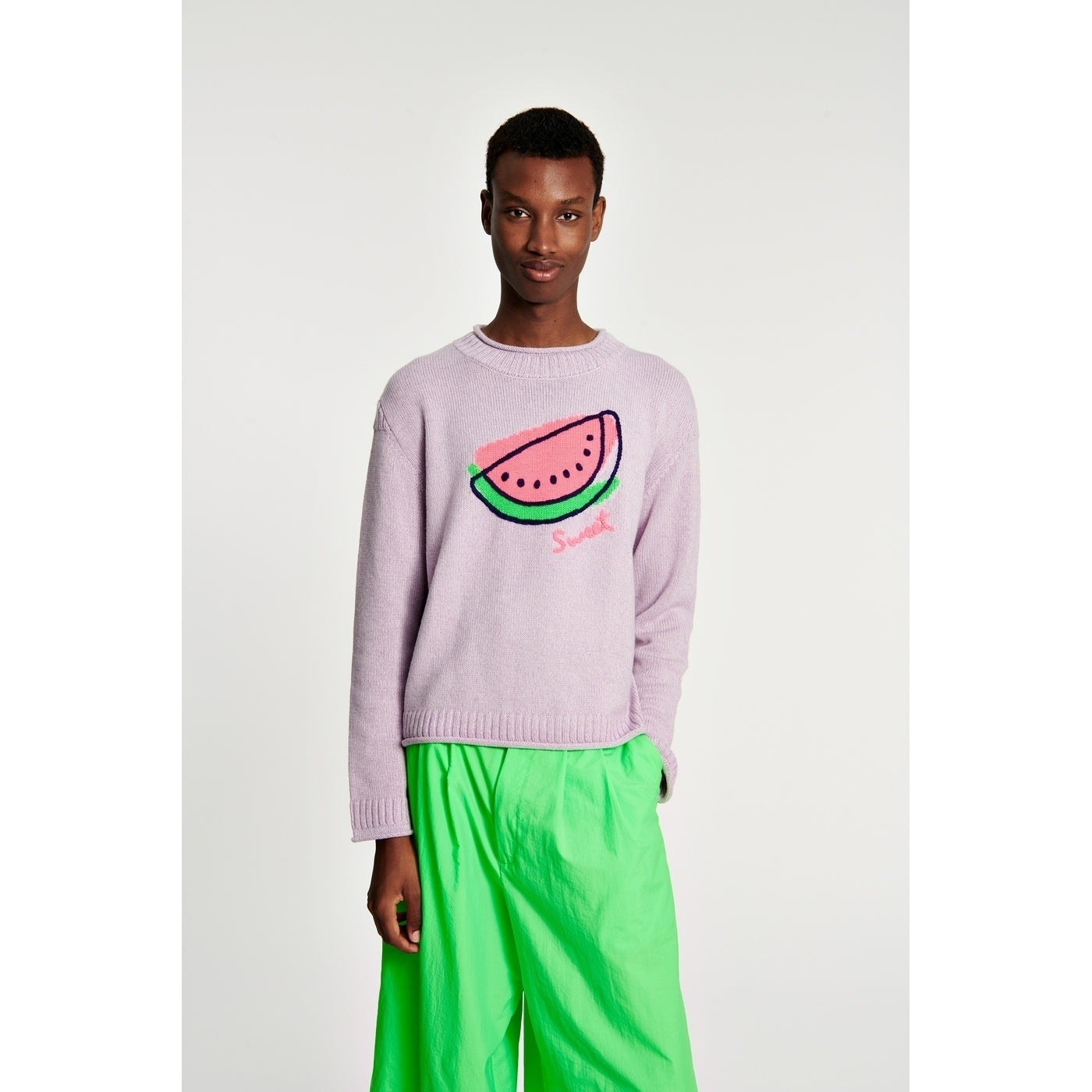 Pull Watermelon Intarsia