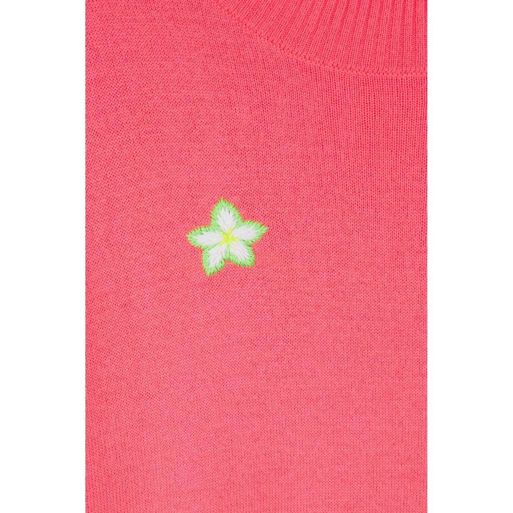 Pull Flower Embroidered