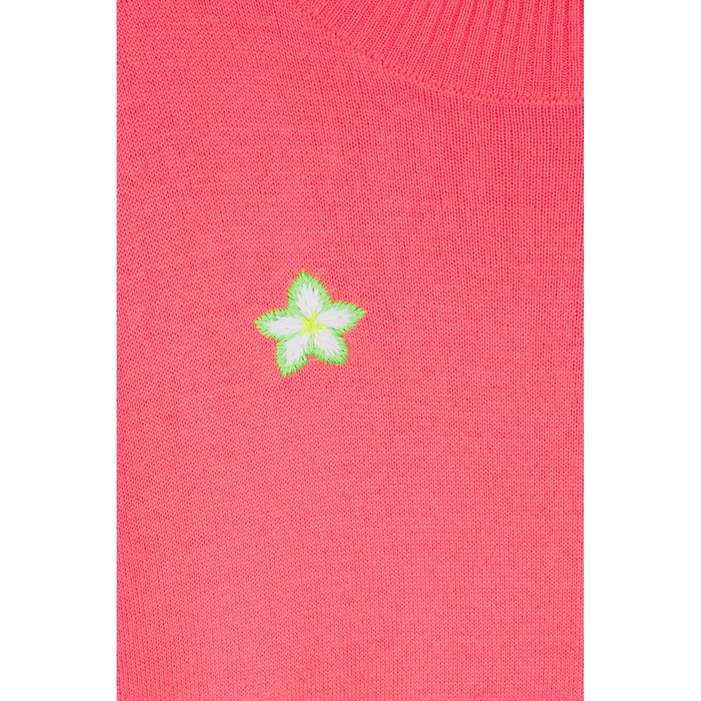 Pull Flower Embroidered