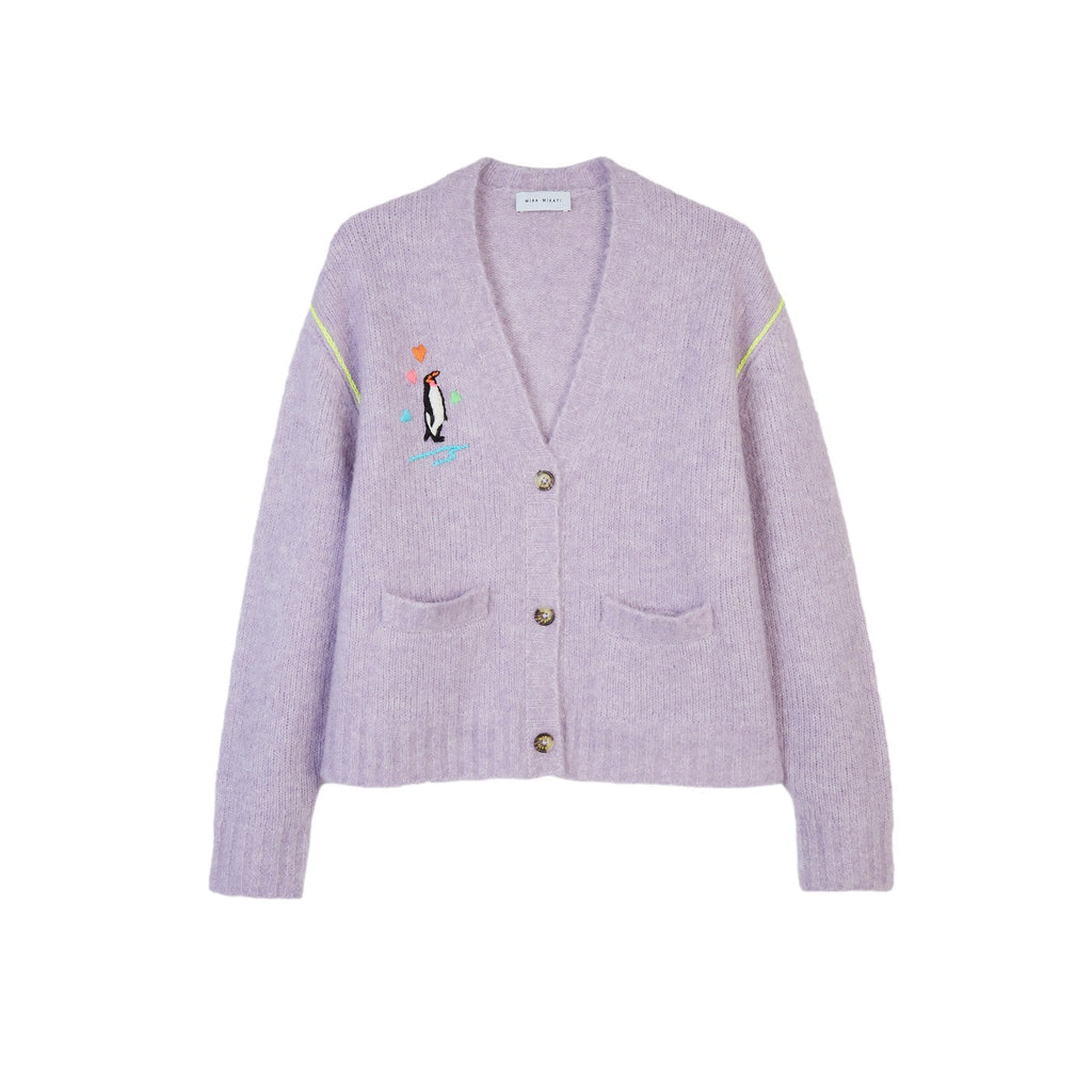 Cardigan Embroidered Penguin