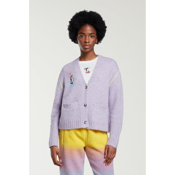 Cardigan Embroidered Penguin
