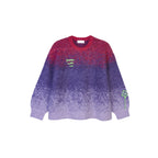 Pull Mohair Degrade Hand Embroidered